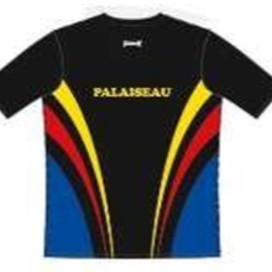 Maillot noir manches courtes Femme