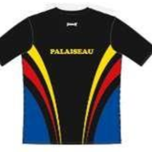 Maillot noir manches courtes Homme