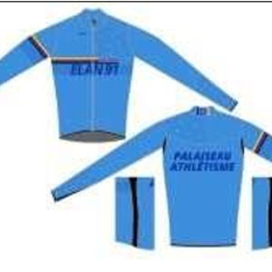 Coupe vent bleu manches longues Unisexe